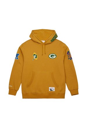 DUSTED GREEN BAY PACKERS - Kapuzenpullover - brun