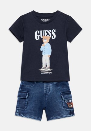 BABY PANT UNISEX SET - Shorts - smart blue