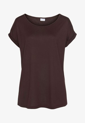 LASCANA KURZARM - Basic T-shirt - aubergine