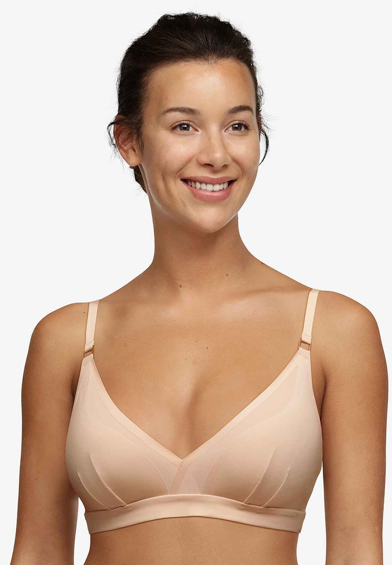 Chantelle PURE LIGHT BÜGELLOSER Reggiseno a triangolo golden