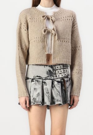 Strickjacke - light brown