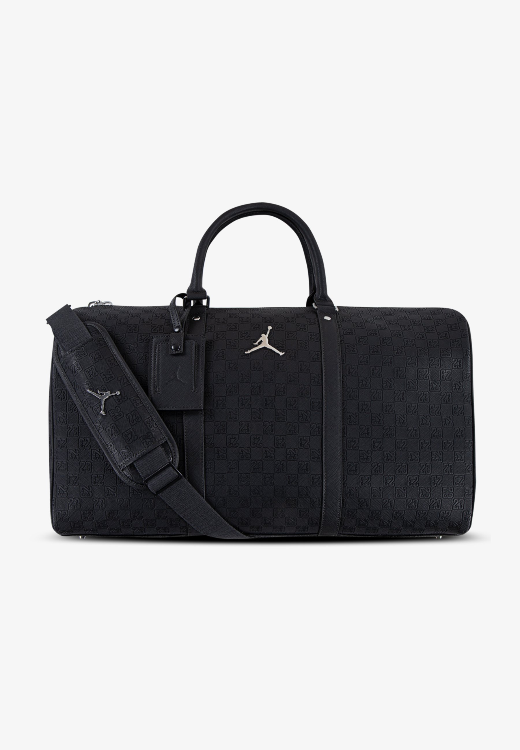バッグ JORDAN BRAND MONOGRAM DUFFLE BAG BLACK Jordan MONOGRAM DUFFLE BAG UNISEX - Reisetasche - off noir/schwarz