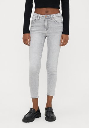 ONLPOWER MID  - Jeans Skinny Fit - light grey denim