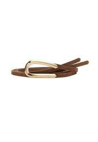 SCHMALER - Belt - brown