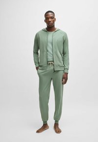 BOSS MIX MATCH - Felpa con zip - light green