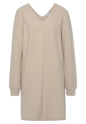 Freizeitkleid - creme