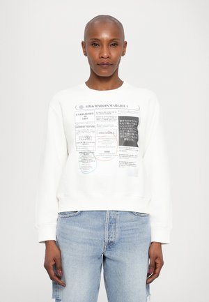 Sweatshirt - off white