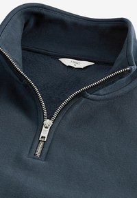 Next HALF ZIP FUNNEL NECK - Sudadera - mottled blue