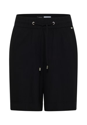 Cecil, HIGH-WAIST WIDE-LEG SHORTS IN A LOOSE FIT - Short - black