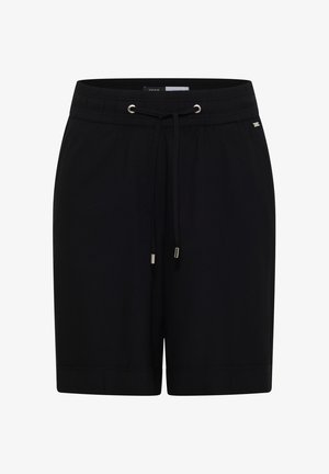 Cecil, HIGH-WAIST WIDE-LEG SHORTS IN A LOOSE FIT - Short - black