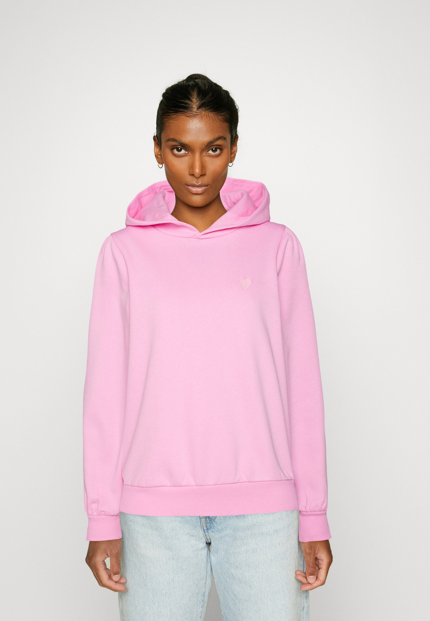 Kaffe KASALLY HOODIE - Sweatshirt - pink frosting/pink - Zalando.co.uk