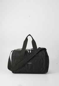 BORG LOGO SPORTS BAG - Sportväska - black beauty