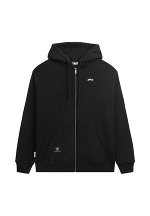 Zip-up sweatshirt - black