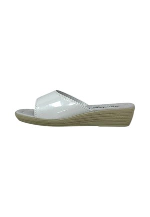 Ciabattine con tacco - white