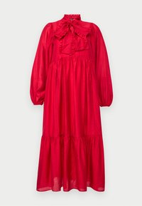 DEBUT BOW MIDI DRESS - Cocktail dress / Party dress - red