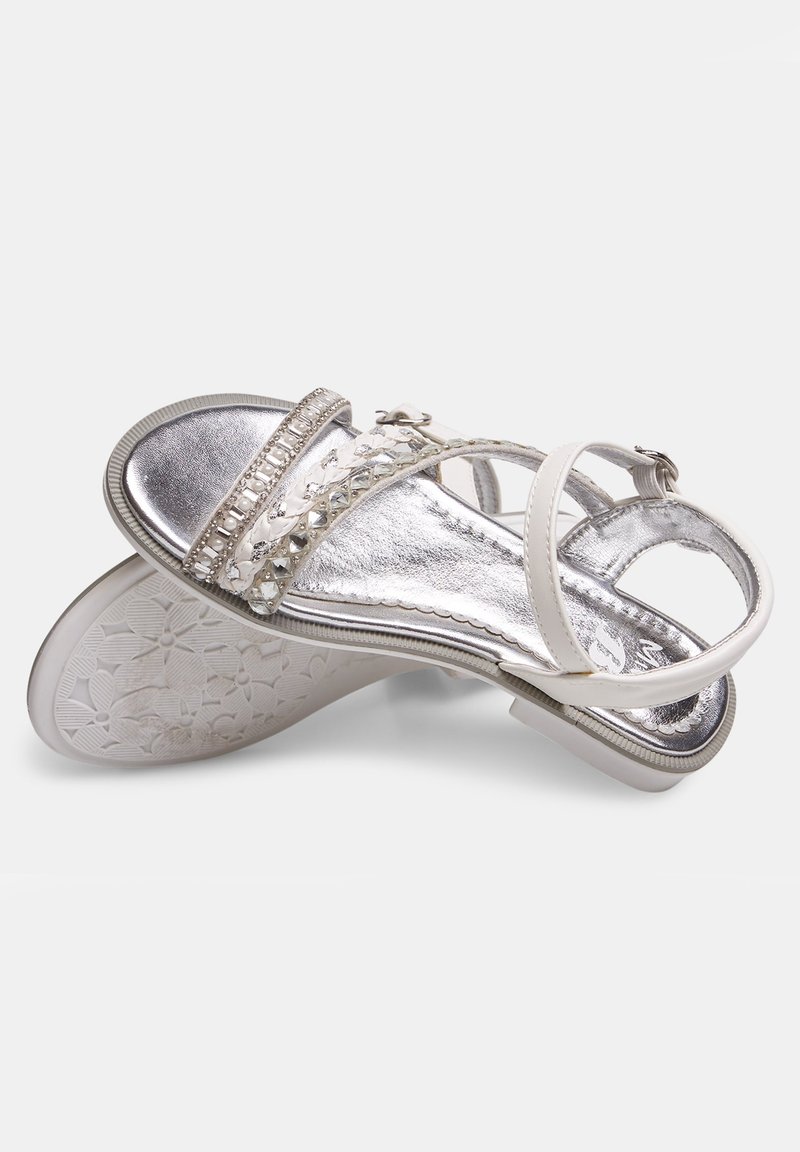 Kinder Riemchensandalen | Bata Riemensandalette bianco/weiß - ED61264 Kinder Riemchensandalen | Bata Riemensandalette bianco/weiß - ED61264