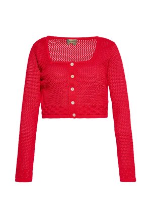 CO-BRANDED WITH EBEEZA - Cardigan - rot