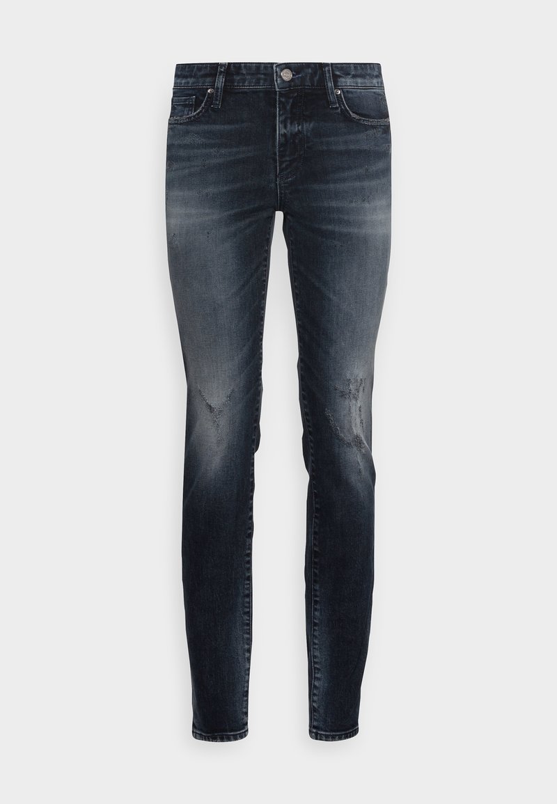 Armani Exchange Jeans Skinny Fit blauw denim/bluedenim