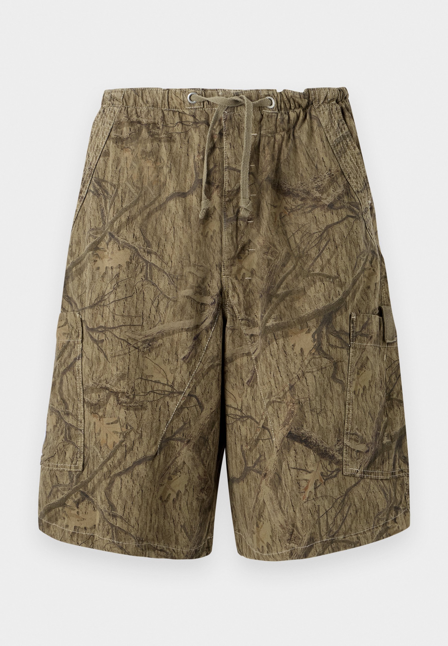 Jaded London PARACHUTE - Shorts - forest camo/black - Zalando.co.uk