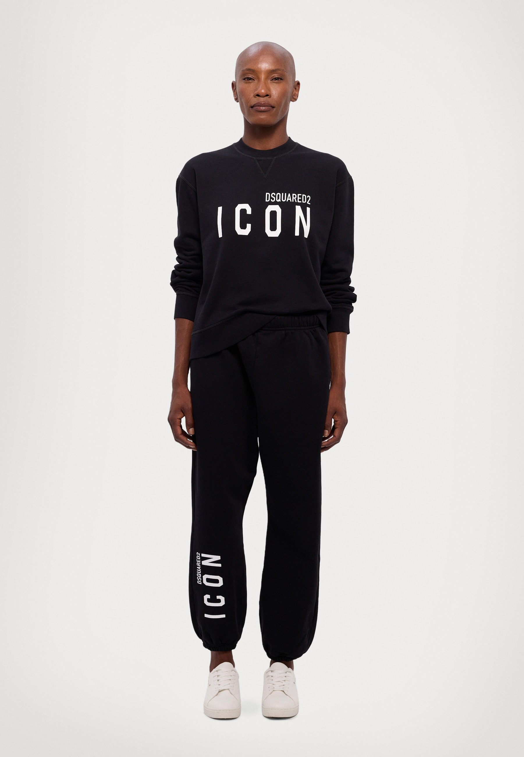 DSQUARED2 ICON COOL FIT CREWNECK - Sweatshirt - black