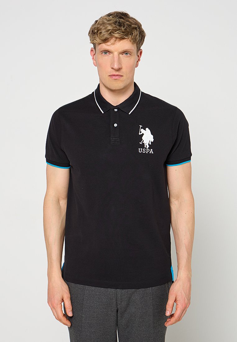 U.S. Polo Assn. Poloshirt zwart