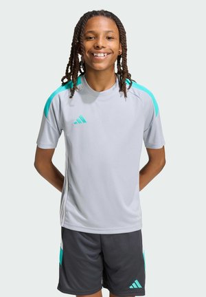 adidas Performance, UNISEX - T-shirt de sport - halo silver/mint rush/white
