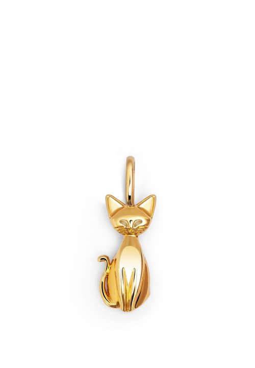 Charm Medallón Notte. Ottone avec Placcatura in oro 18 kt et