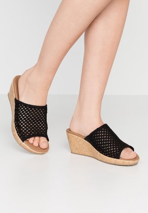 Pantolette hoch - black