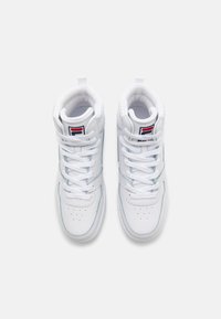 Fila White Polyester Athletic Sneakers