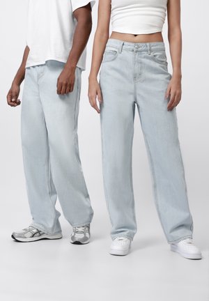UNISEX - Straight leg jeans - light blue denim