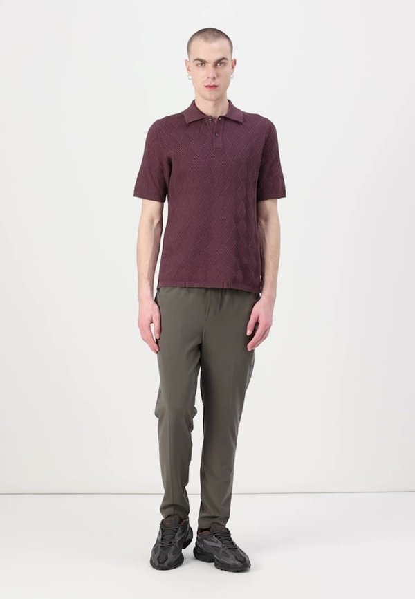 FINN POLO - Polo shirt - raisin2