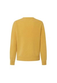 Hackett London V NECK - Strickpullover - lemon yellow