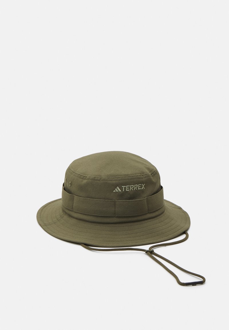 Adidas Terrex BUCKET UNISEX - Klobuk - olive strata/orbit green