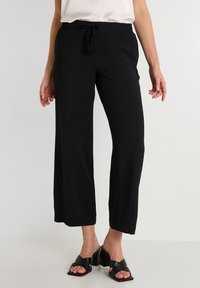 FLUIDE - Pantalon classique - noir