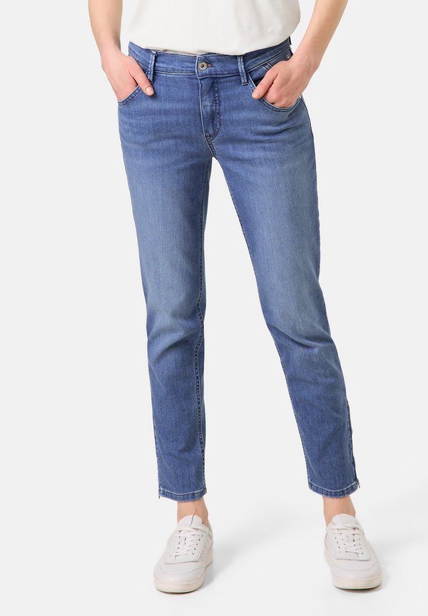 SLIM FIT MIT STRASSDETAIL - Jeans Slim Fit