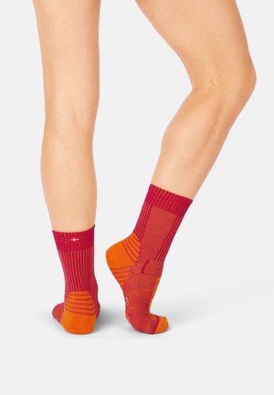 3-PACK  - Sportsstrømper - orange/fuchsia/navy