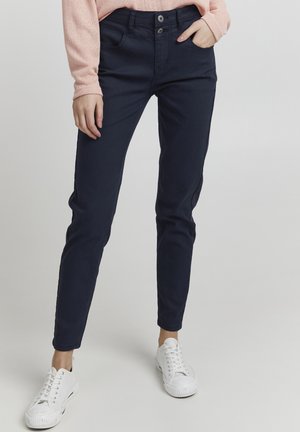 OXPEETJE - Pantalon classique - total eclipse