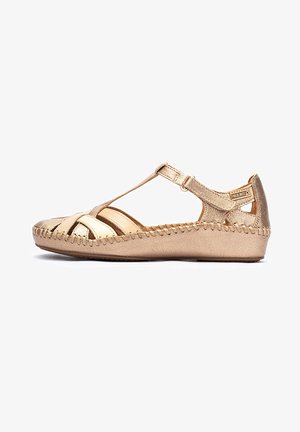 P VALLARTA 655 - Sandalen met sleehak - champagne