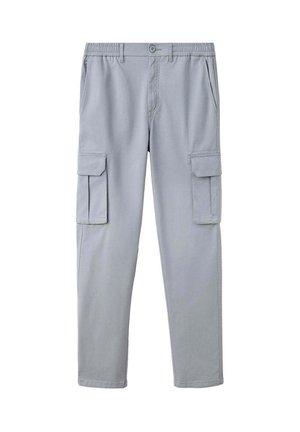 Mango Kids, TEEN - Pantalones cargo - grey