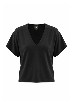 NÜ Denmark, DITTE RONNIE TOP - T-shirt basique - black