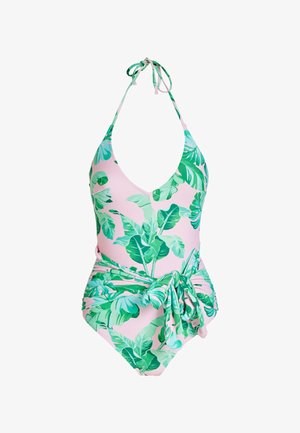 Guess, TROPICAL FLOWER - Costume da bagno - green
