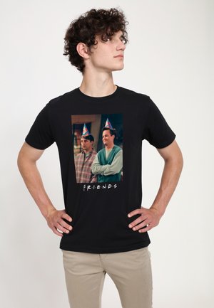 FRIENDS JOEY CHANDLER - T-shirt print - black