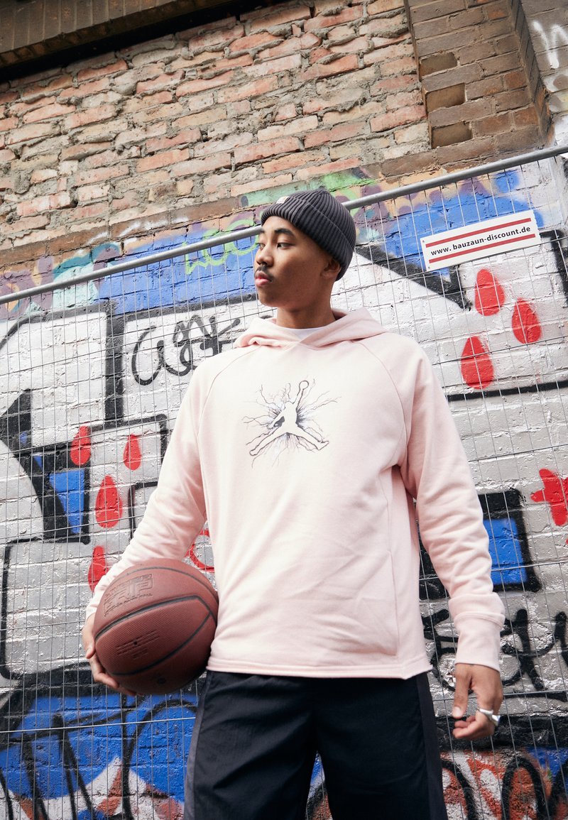 womens pink jordan hoodie