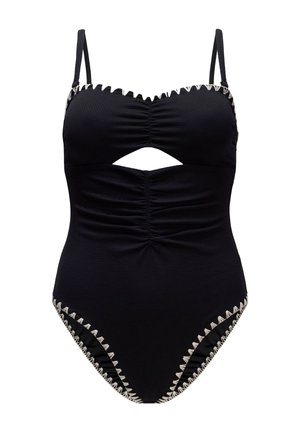 STITCH - Badeanzug - black