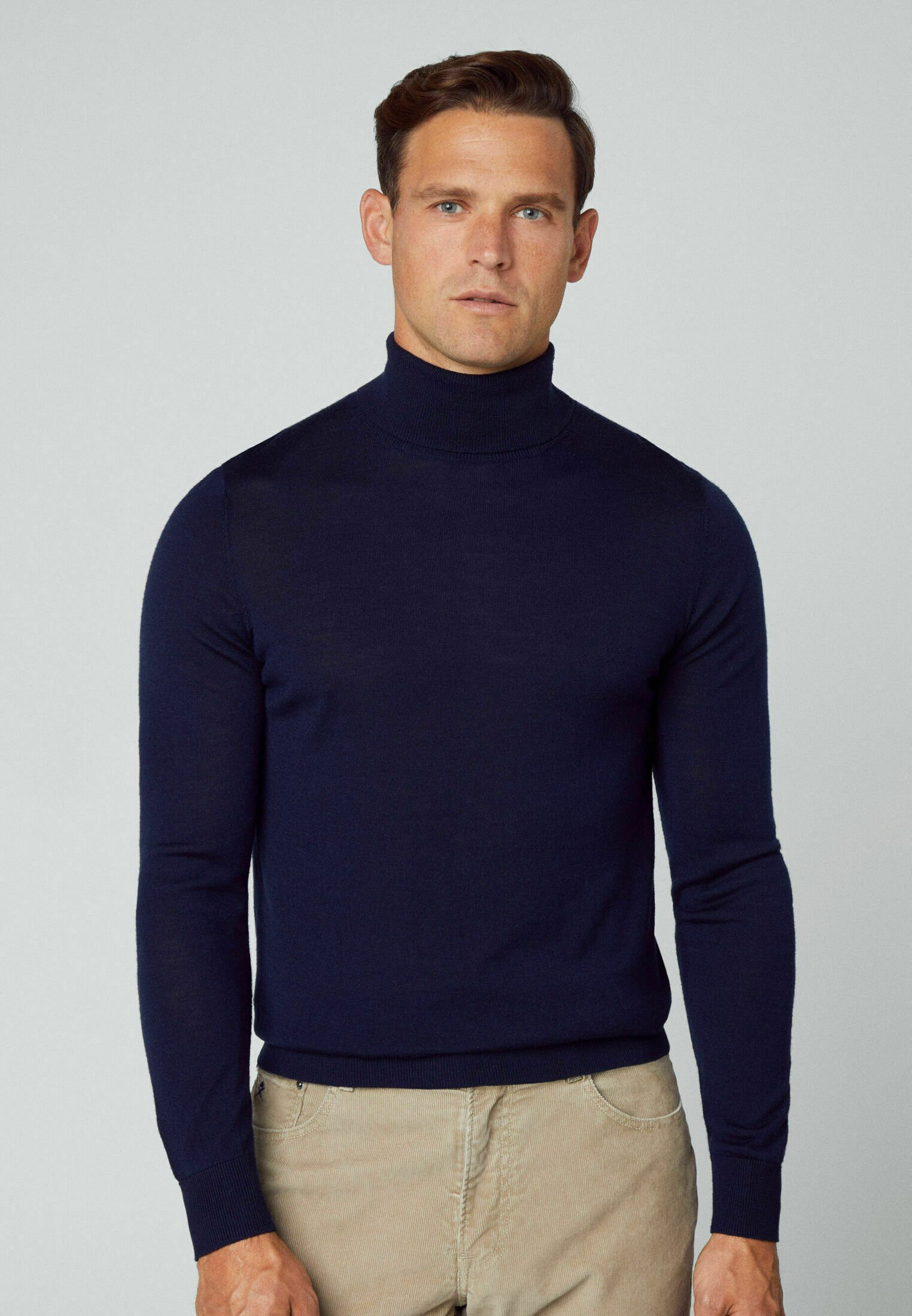 Armor Lux Jungen Pullover Marine-Stil – Blau (429 Navire/Nature), Größe 116, Aus Wolle & Acryl
