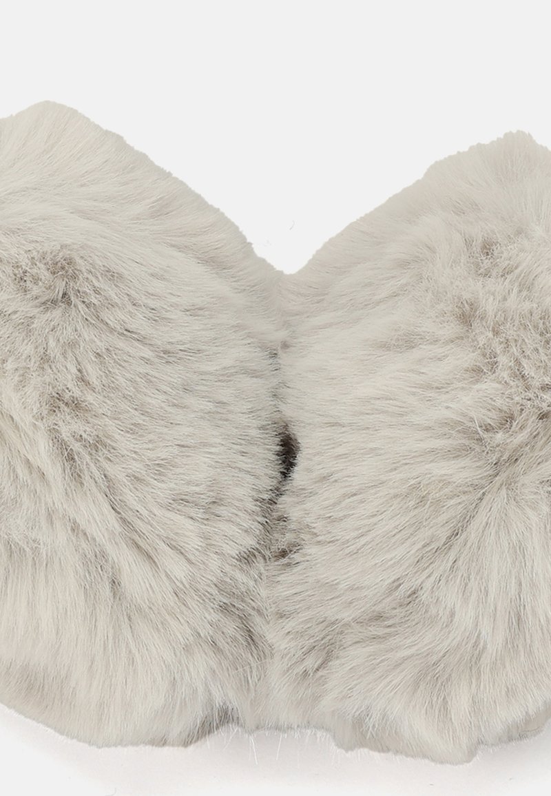 Michael Kors Black and Gray Faux Fur Earmuffs NEW PEARL HEATHER GREY MICHAEL Michael Kors FURRY - Ear warmers - pearl heather  main image 4