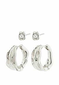 Pilgrim FEEL 2-IN-1 SET - Uhani - silver plated