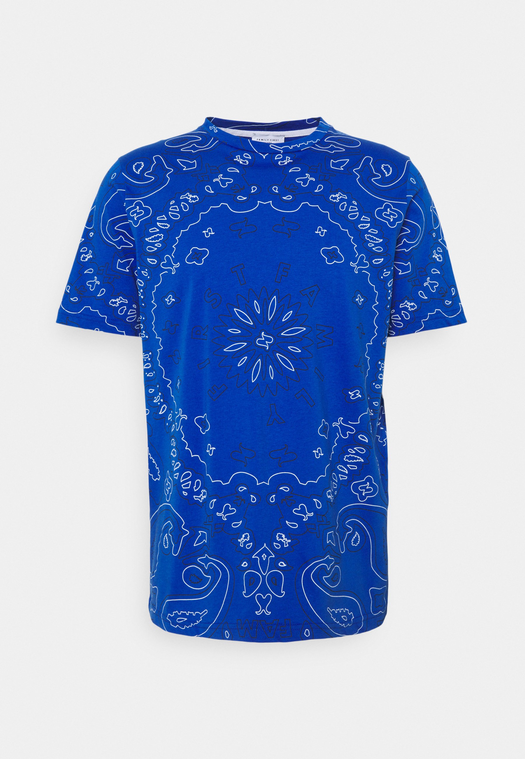 First BANDANA - Print T-shirt - blue 