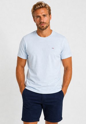 Hechter Paris, T-shirt basic - hellblau