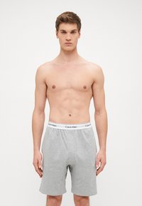 Calvin Klein Underwear SLEEP SHORT ICON  - Spodnji del pižame - grey heather